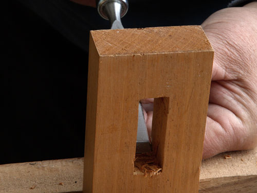 Using the Bevel Edged Chisel