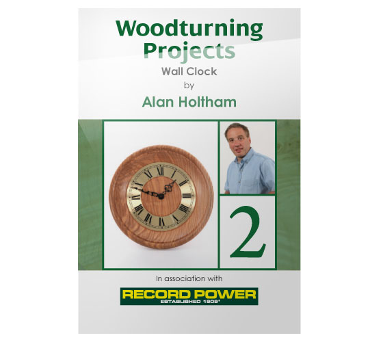 RPDVD09 Woodturning Projects DVD-Wall Clock with Alan Holtham