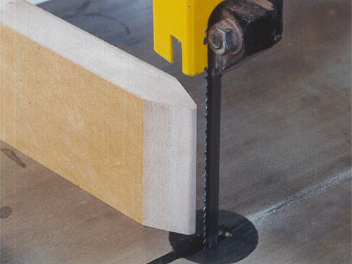 Position the Point Just in Front of the Blade