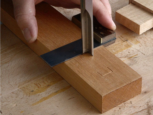 Using the Corner Chisel