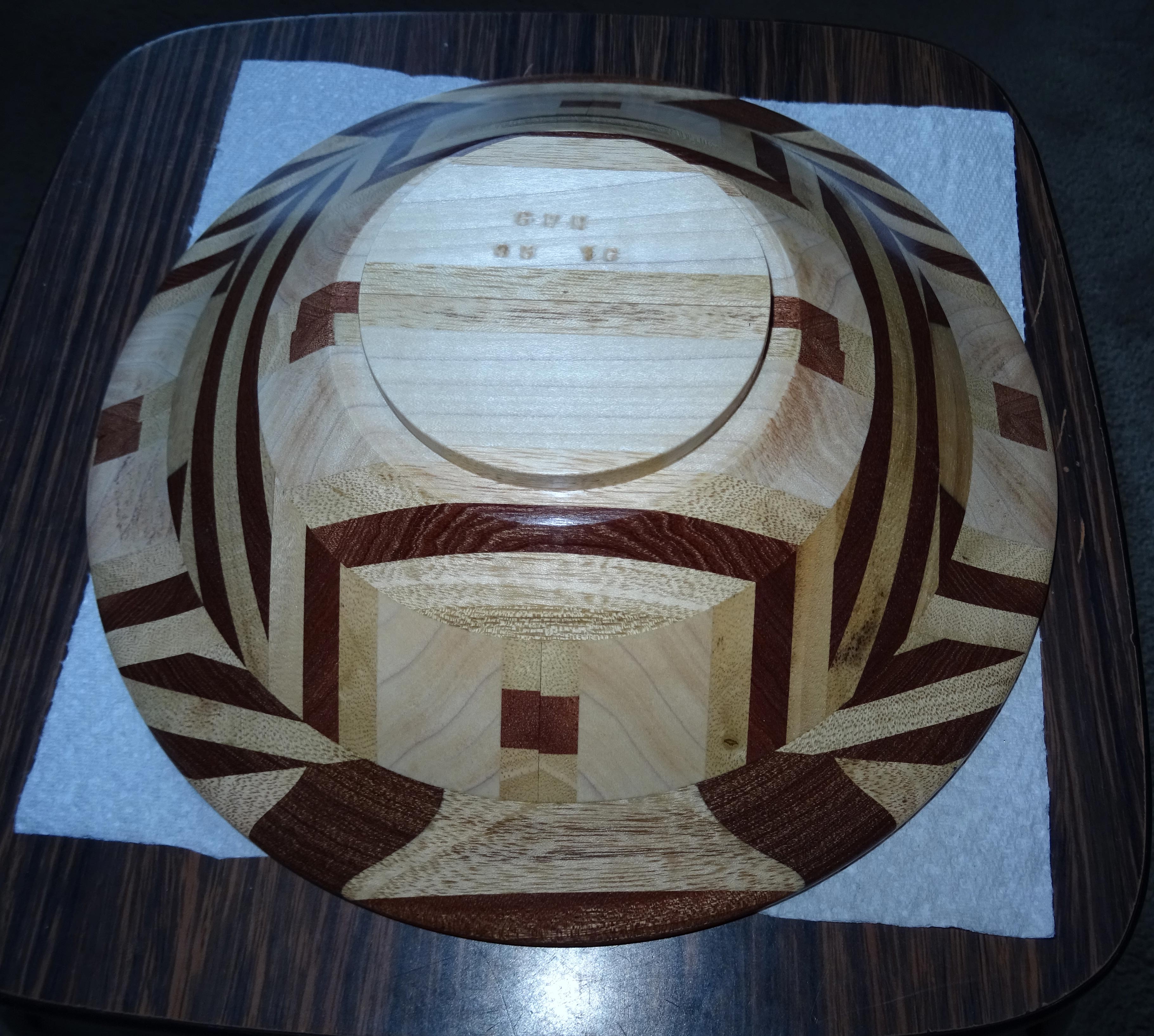 bowl made from offcuts