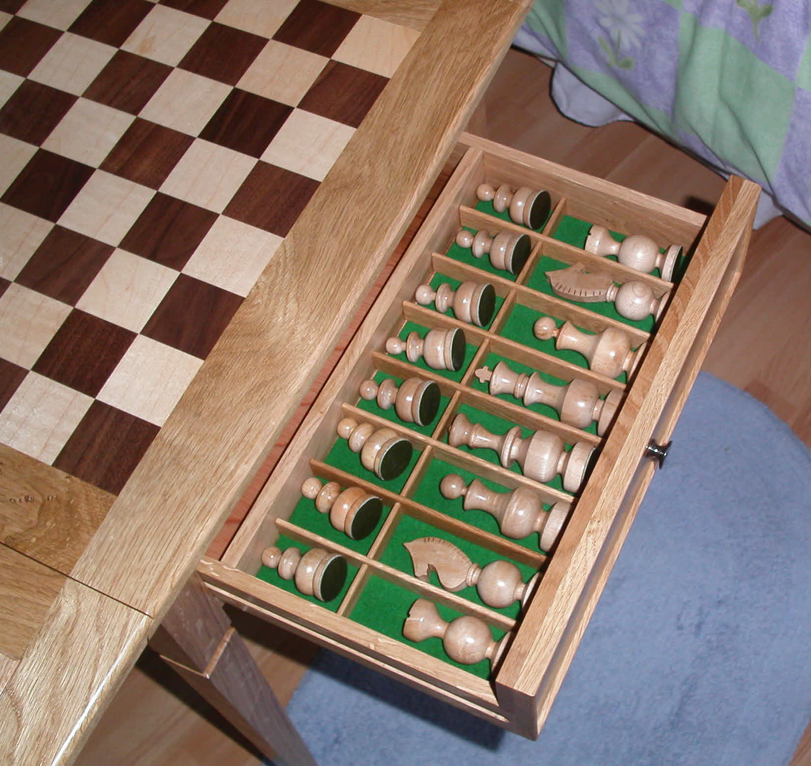 Open drawer