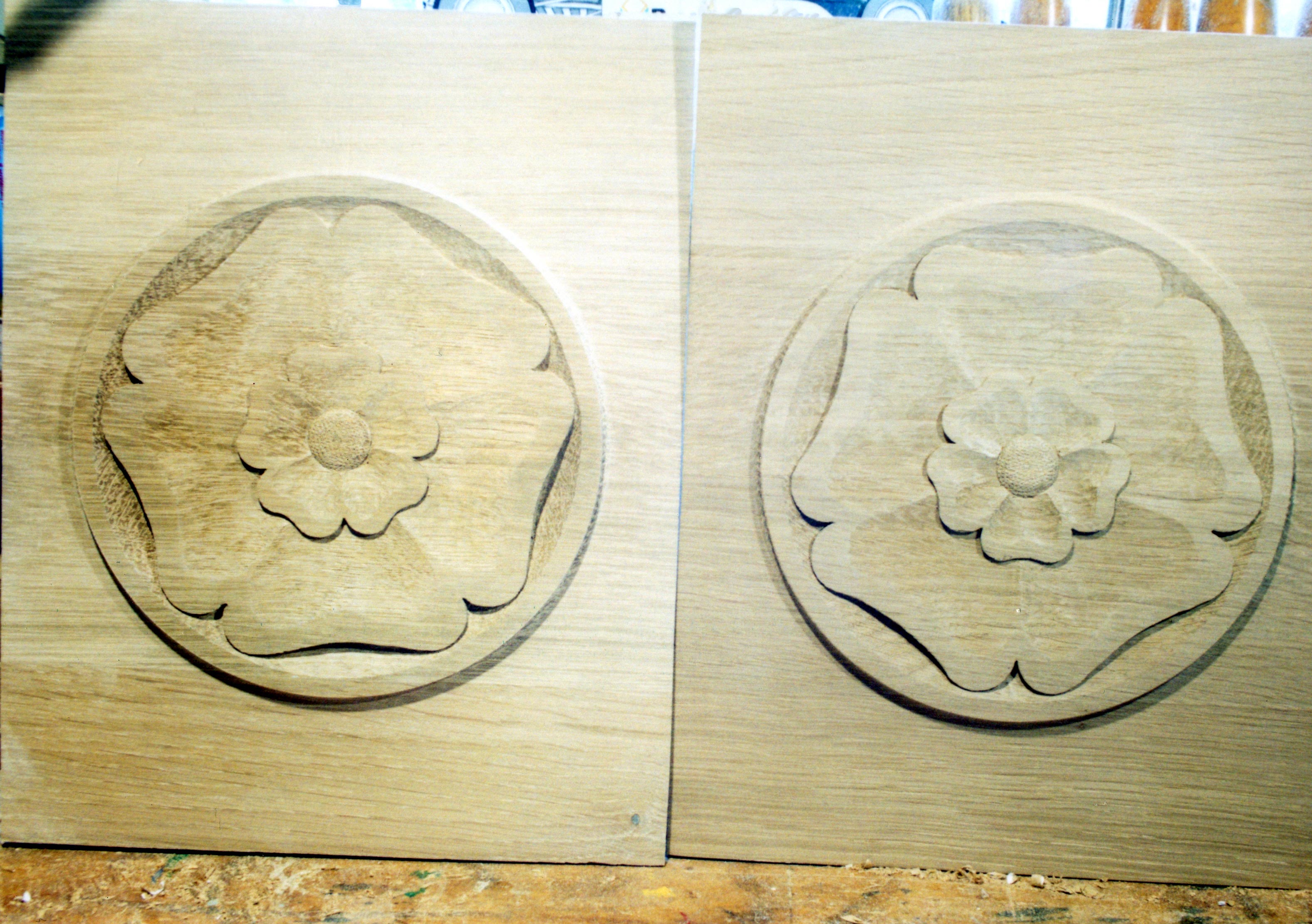 Tudor Rose Panels