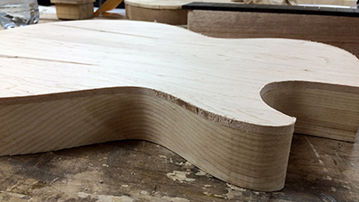 Building a Guitar in 5 Days at Crimson Custom Guitars - Day 3