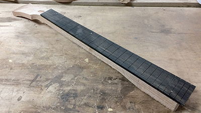 Building a Guitar in 5 Days at Crimson Custom Guitars - Day 3