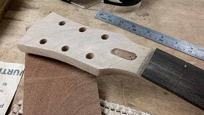 Building a Guitar in 5 Days at Crimson Custom Guitars - Day 3