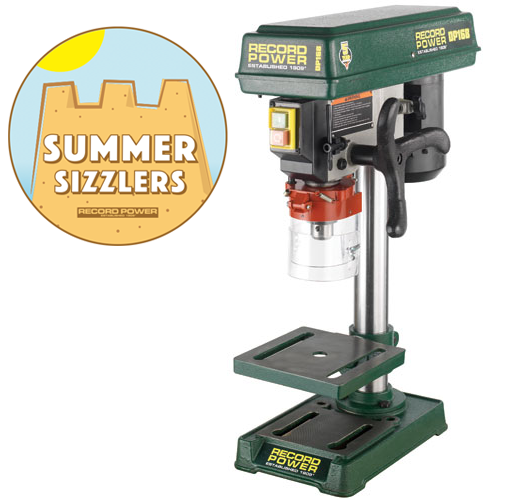 DP16B Bench Drill with 13" Column and 1/2" Chuck