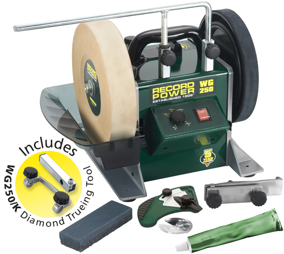 WG250 PK A 10 Wet Stone Sharpening System Package Deal