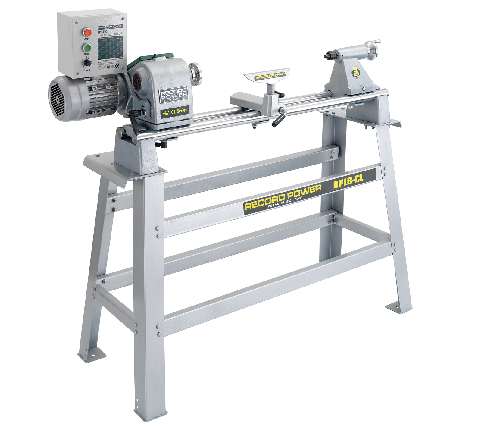 CL4-PK/A Professional Electronic Variable Speed Lathe and Stand Package