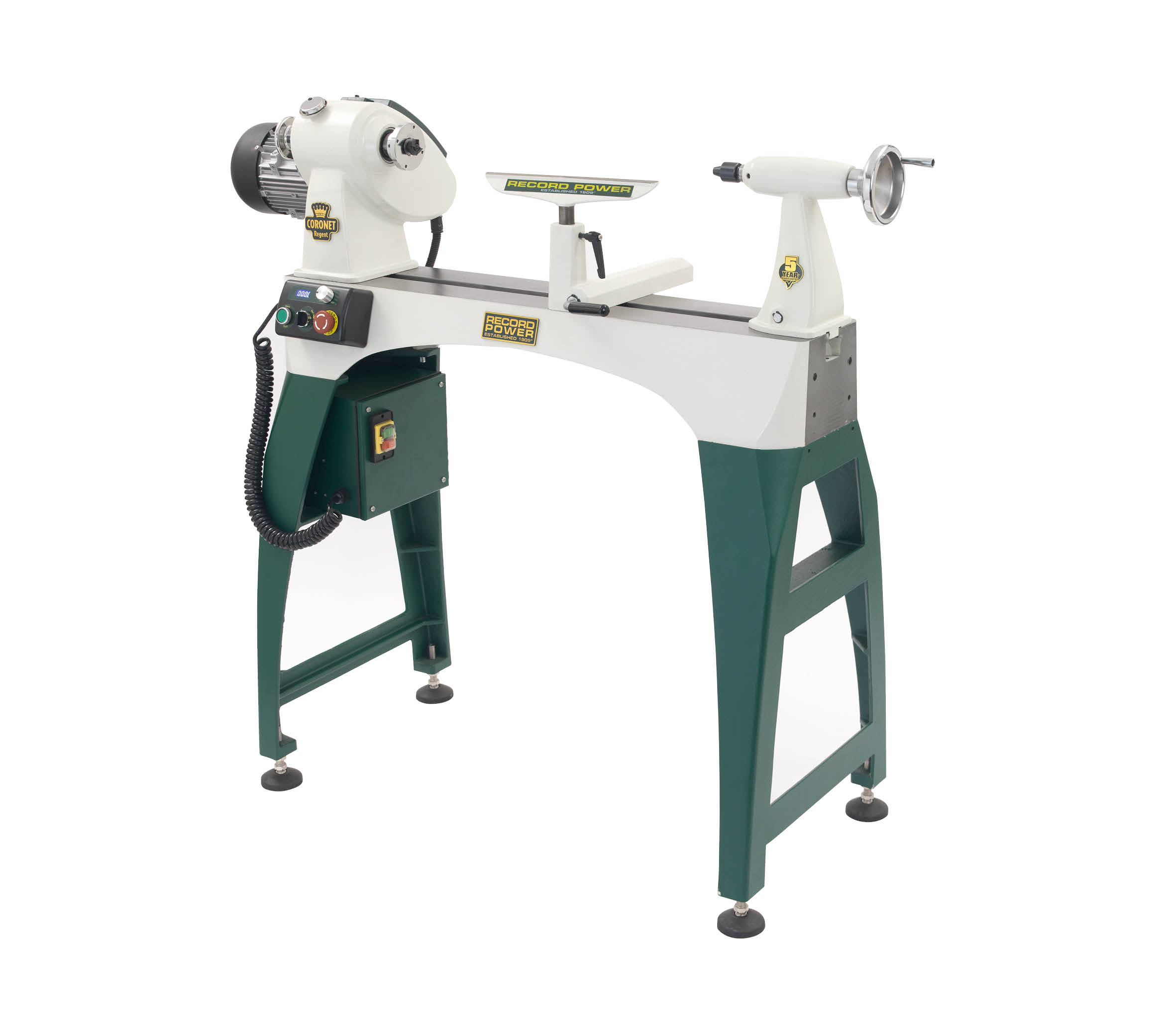 Coronet Regent Cast Iron Heavy-Duty Electronic Variable Speed Lathe