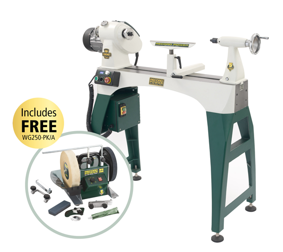 Coronet Regent Lathe and WG250-PK/A 10