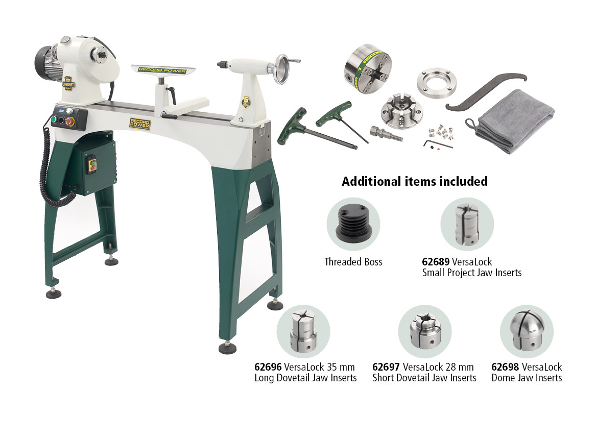 Coronet Regent Lathe and Victory Chuck Special Edition Package