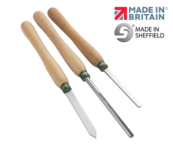  3-Piece Bowl Turning Tool Set