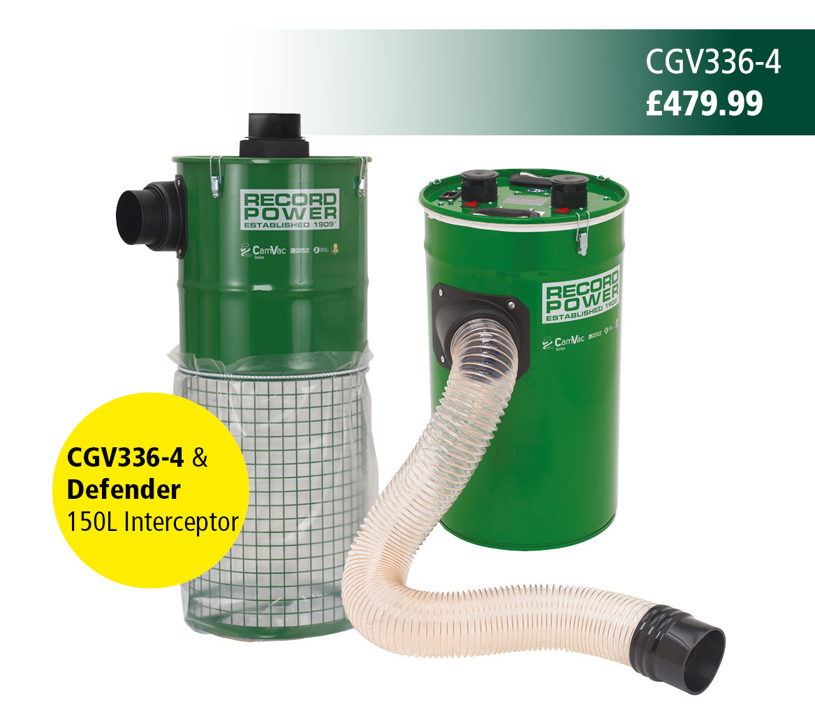 CGV336-4 Medium Extractor and Defender 150L Interceptor