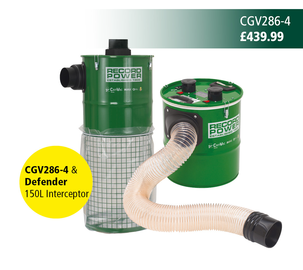 CGV286-4 Compact Extractor and Defender 150L Interceptor