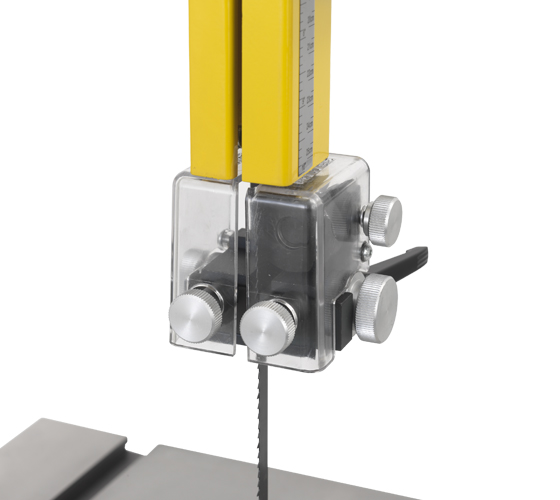 Easy-Adjust Sliding Block Blade Guides