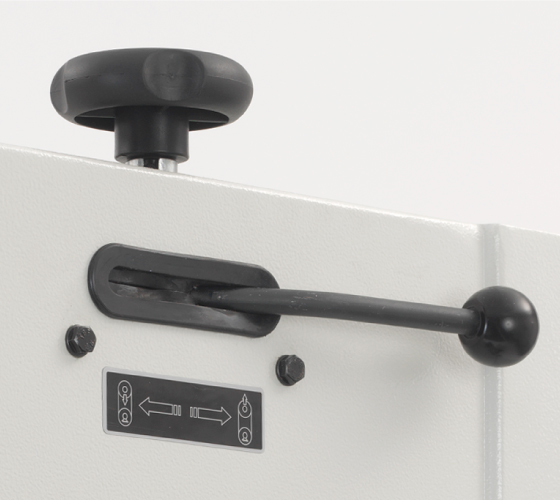 Cam-Action Blade Tension Adjustment