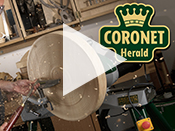 Coronet Herald Heavy Duty Cast Iron Electronic Variable Speed Lathe from Record Power
