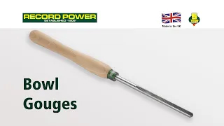 Record Power's UK-Made Turning Tools - Bowl Gouges
